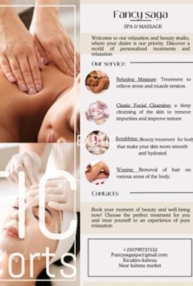Fancy massage in Rwanda Kigali